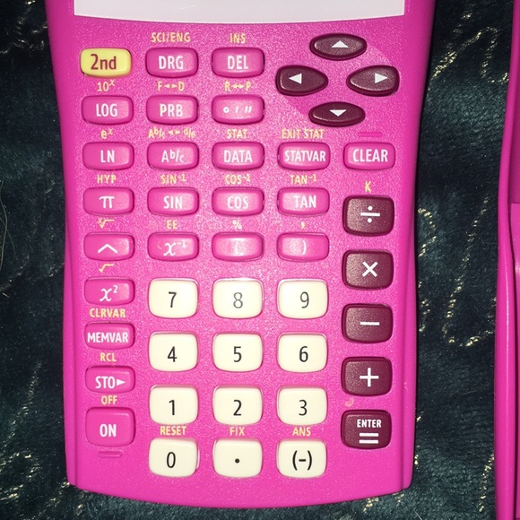 TI-30X II S Calculator Hot Pink - Picture 4 of 8